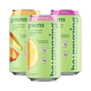 Greens Drink in all 3 Flavors